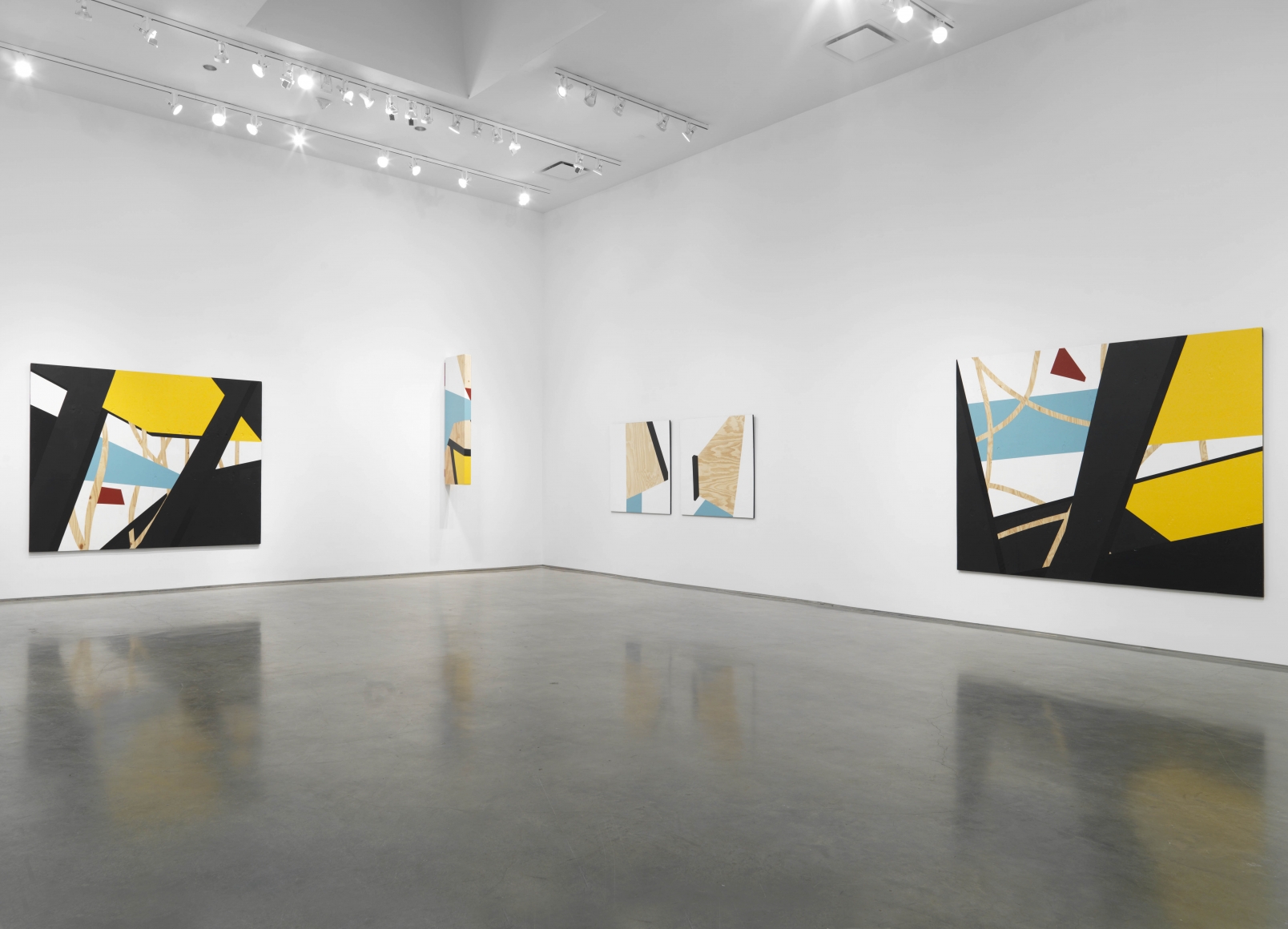 Colour & Form in BLACK (Installation View), Marianne Boesky Gallery, 2016