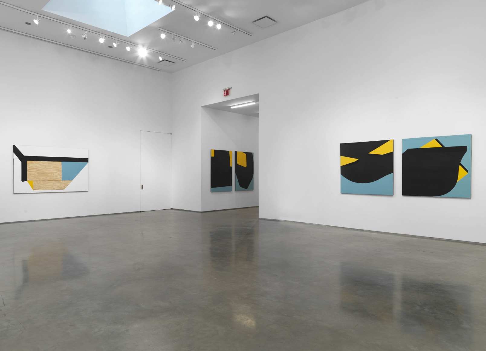 Colour & Form in BLACK (Installation View), Marianne Boesky Gallery, 2016