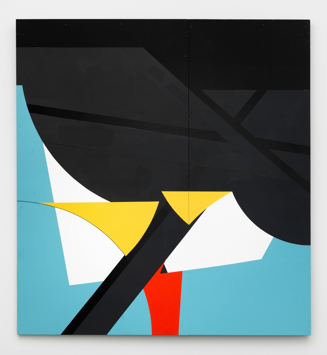Colour & Form XLIV, 2017, Paint on wood