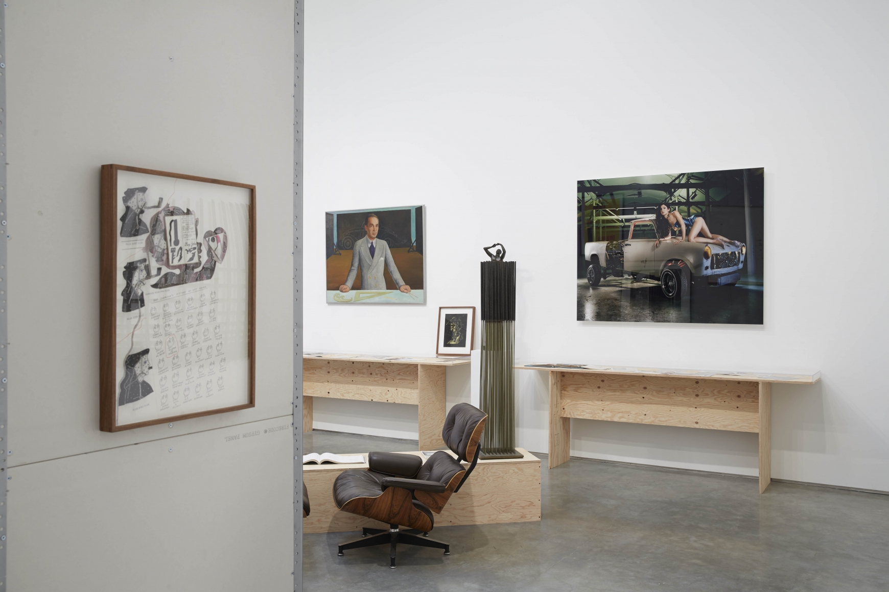 Another Look at Detroit (Installation View), Marianne Boesky Gallery, 2014