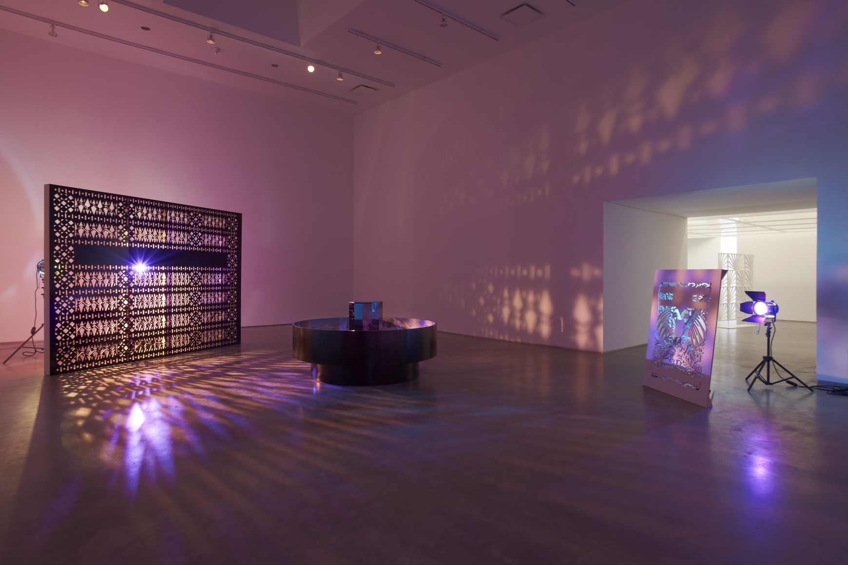 Depiction of a Star Obscured by Another Figure (Installation View), Marianne Boesky Gallery, 2011