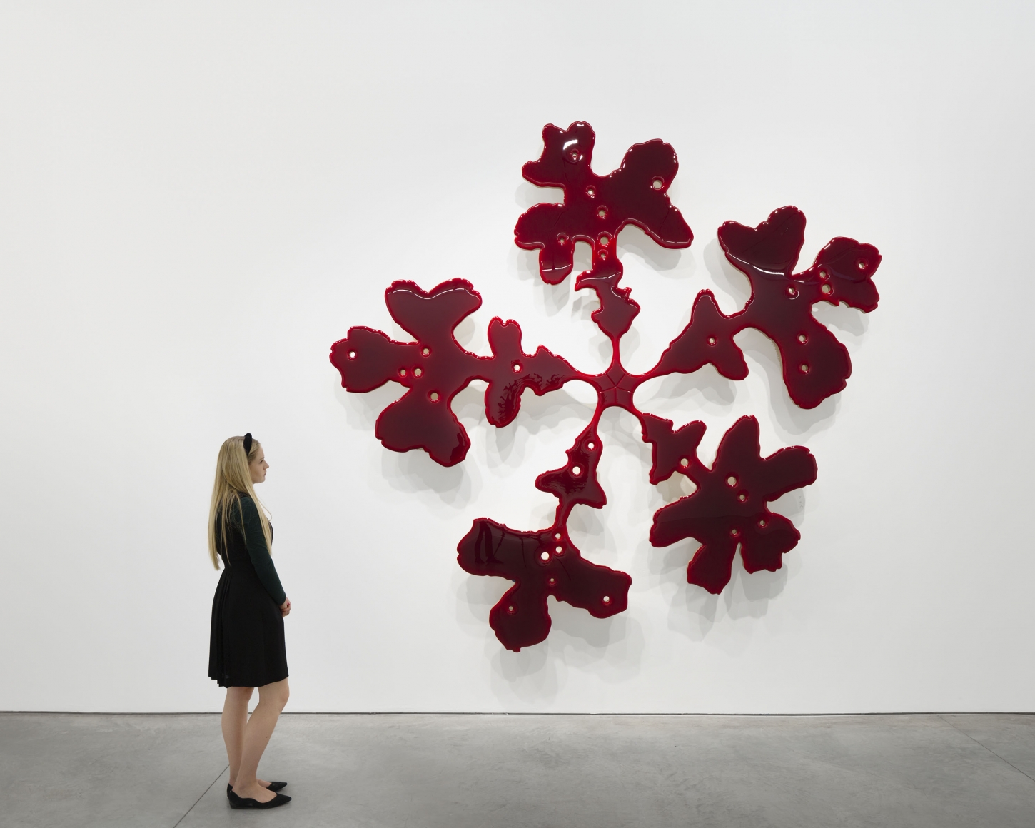 ILL (nature paintings) (Installation View), Marianne Boesky Gallery, 2019