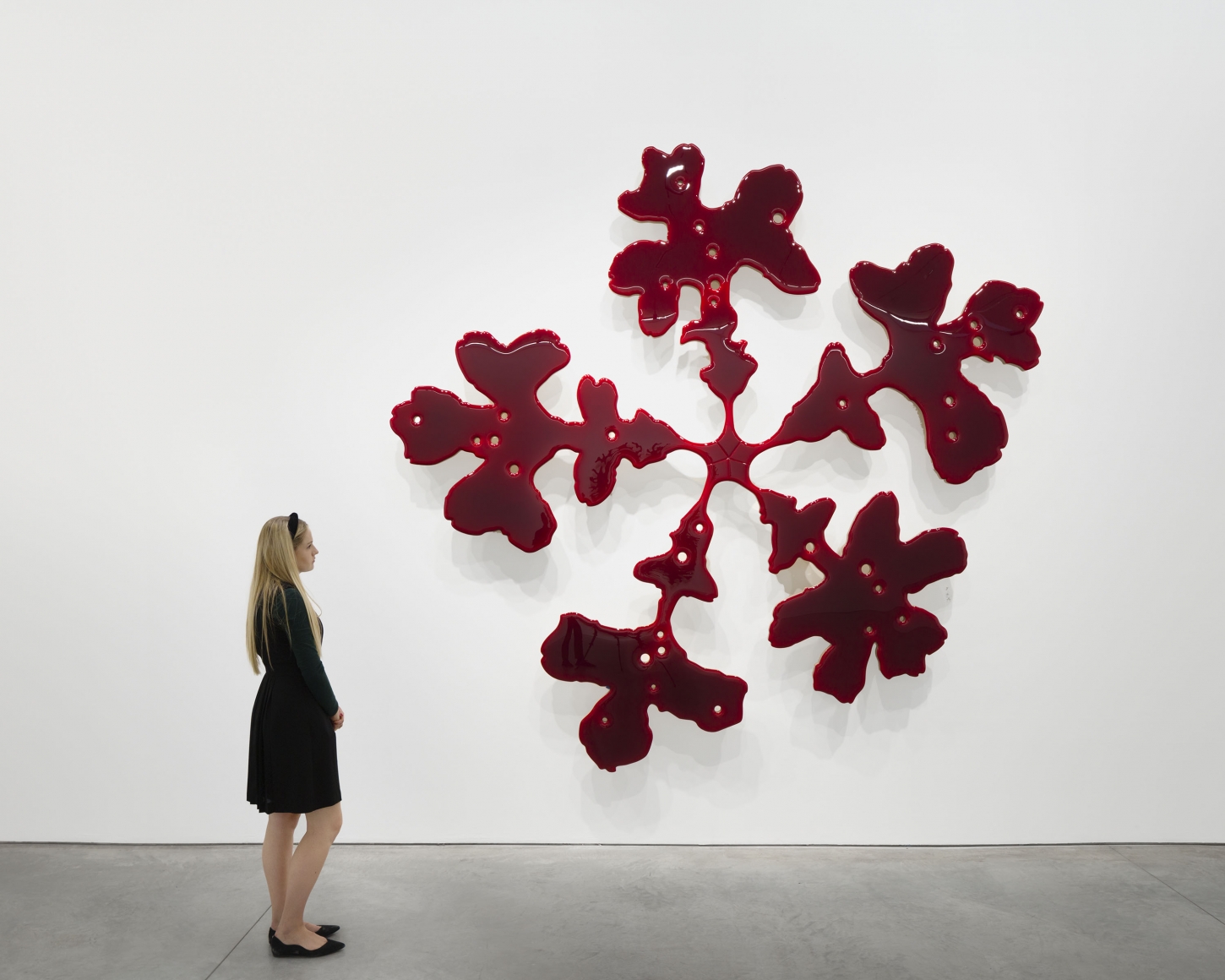 ILL (nature paintings) (Installation View), Marianne Boesky Gallery, 2019