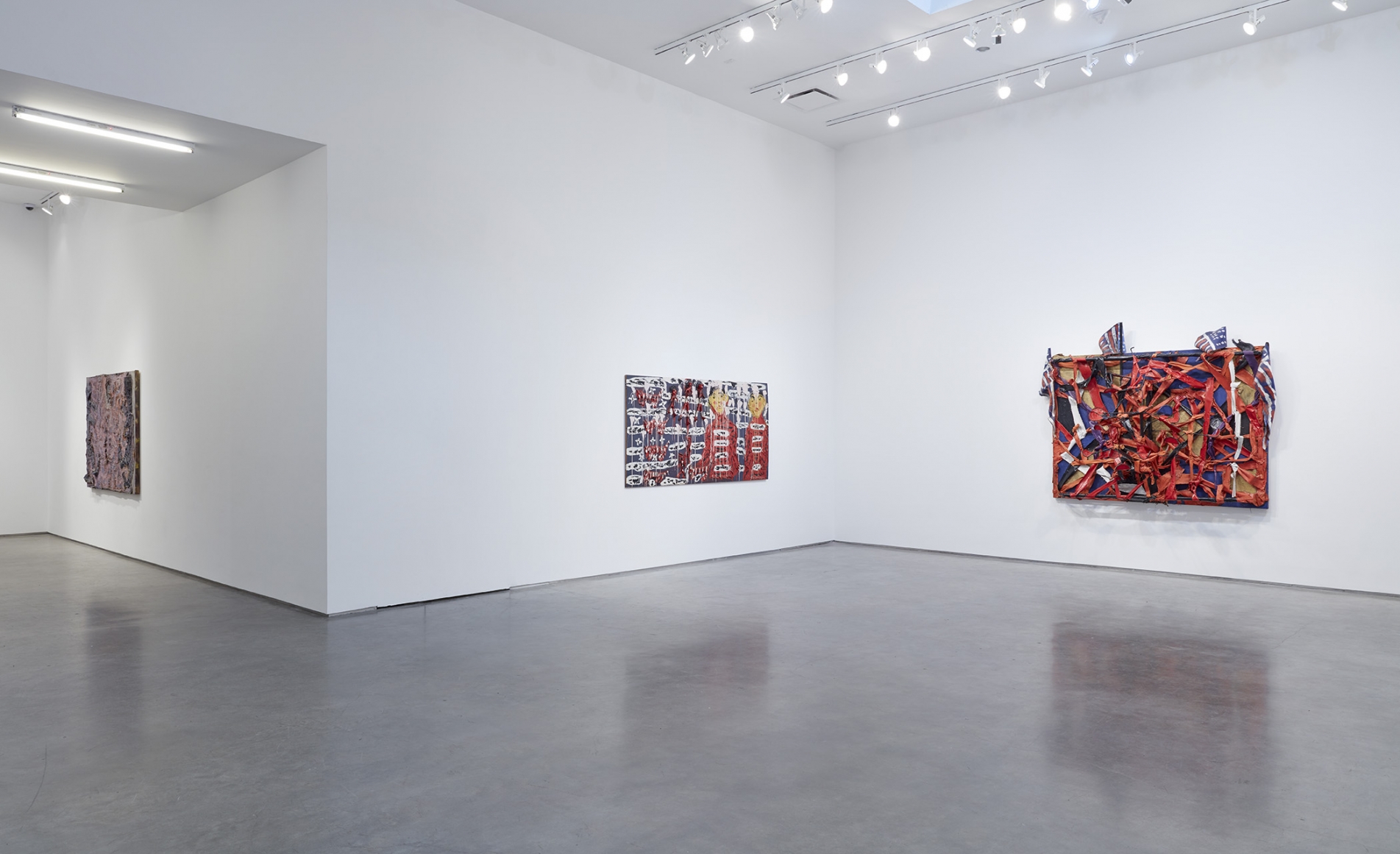 We All Live Under the Same Old Flag (Installation View), Marianne Boesky Gallery, 2016
