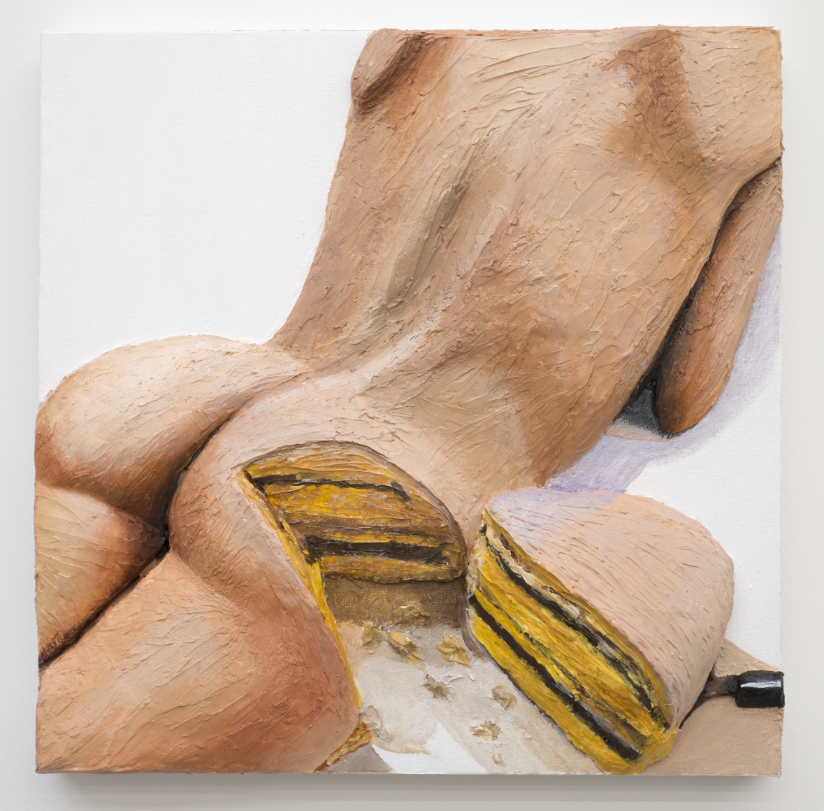 Cake, 2015, Acrylic on canvas panel