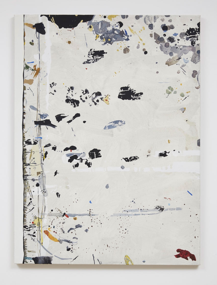 Material Evidence (Table), 2014, Acrylic on linen