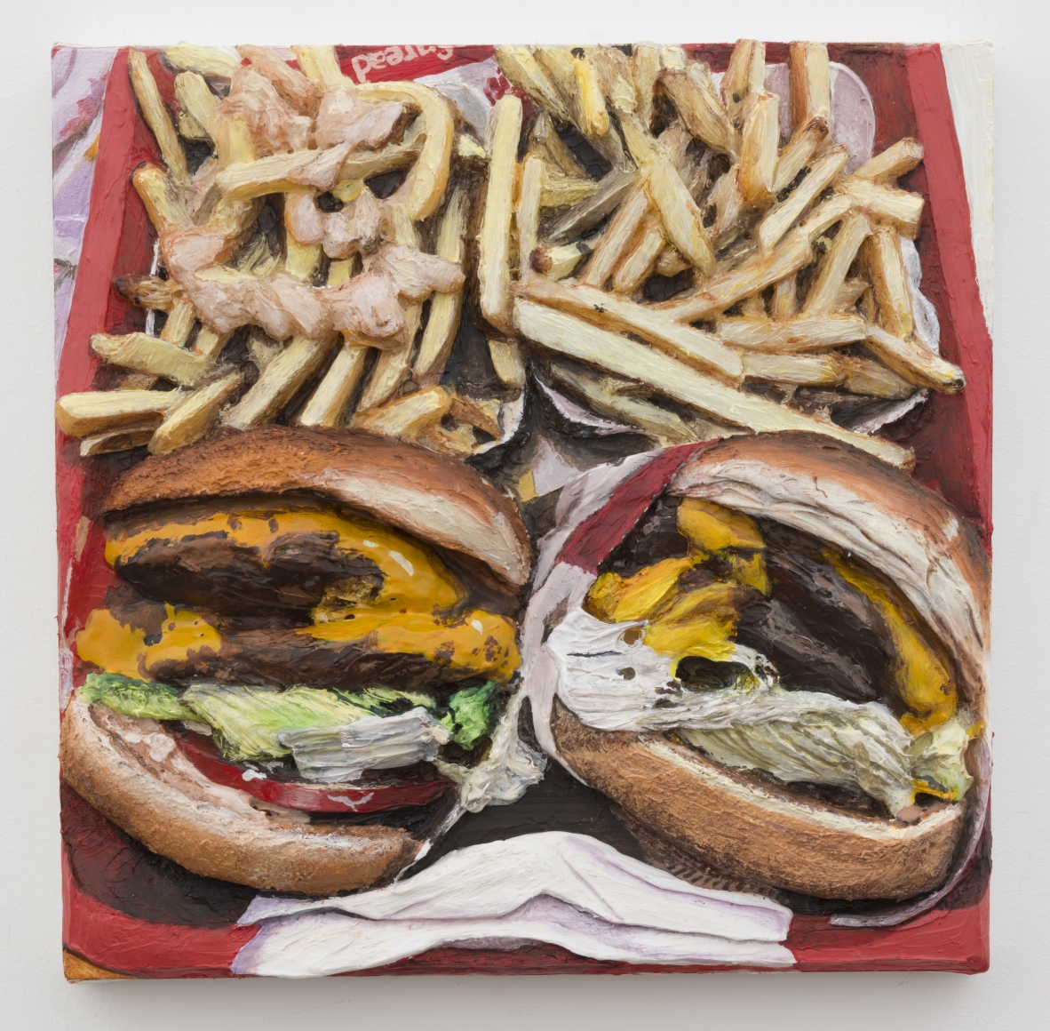 In-n-Out Burger, 2014 , Acrylic on canvas on panel