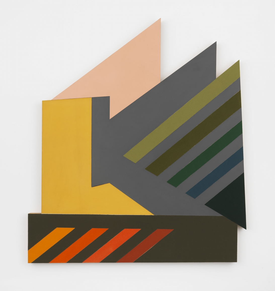Frank Stella polish village painting