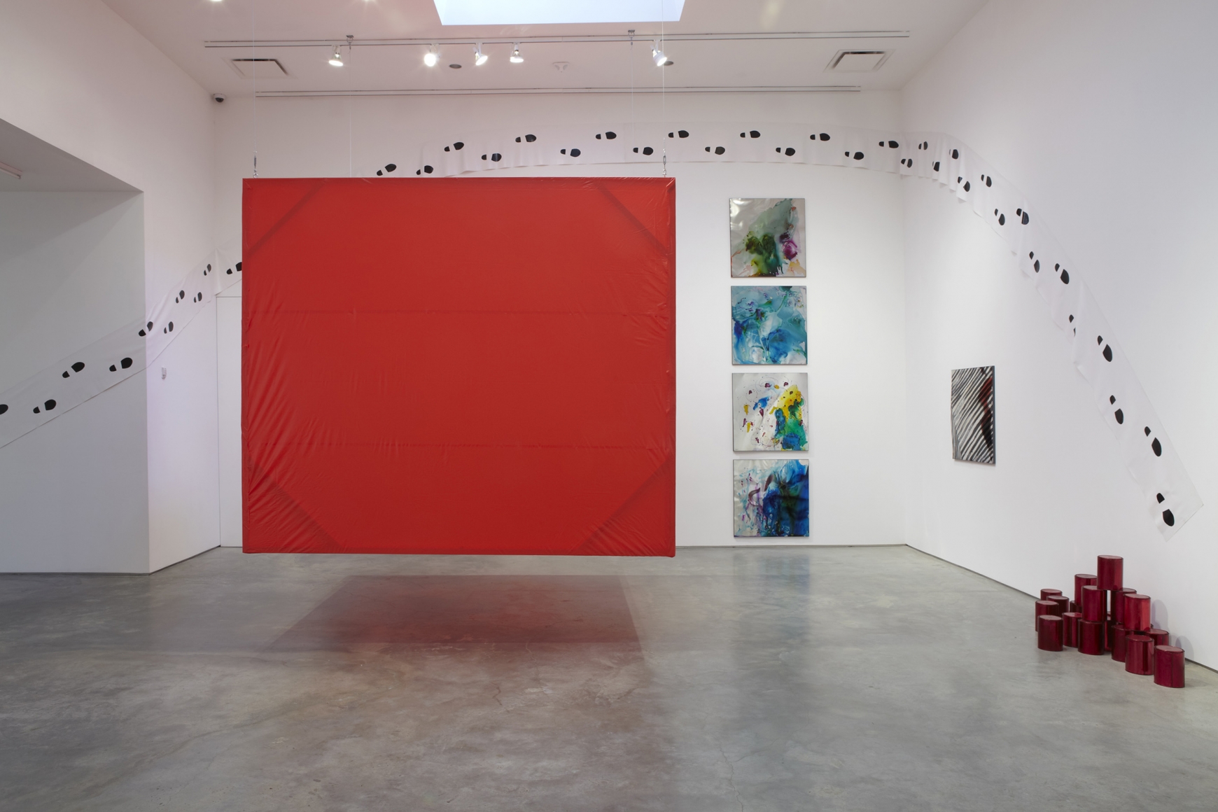 A Masked Portrait Part II: When Vibrations Become Forms (Installation View), Marianne Boesky Gallery, 2011