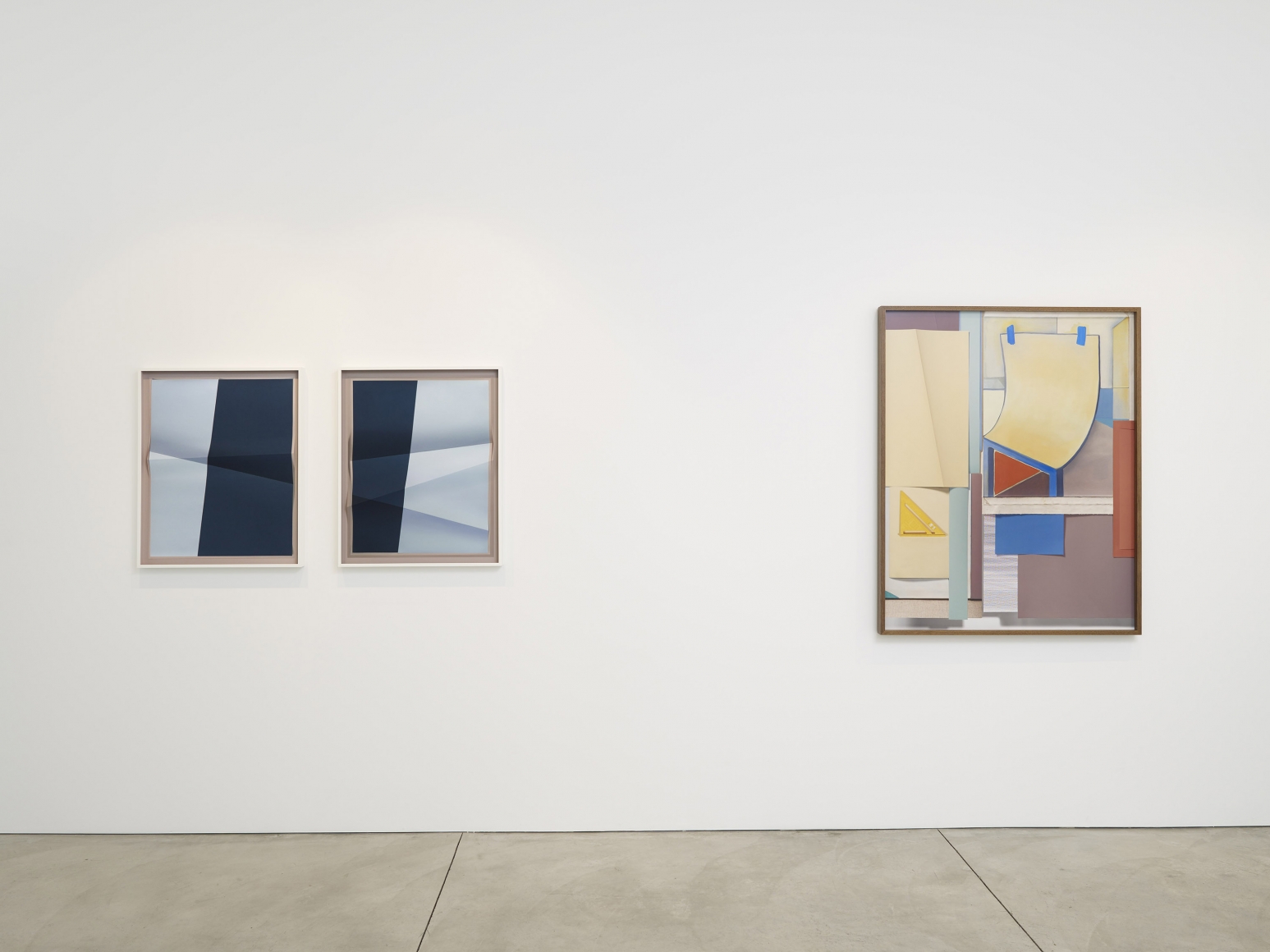 JOHN HOUCK: TENTH MOUNTAIN, (Installation View), Boesky West, 2017