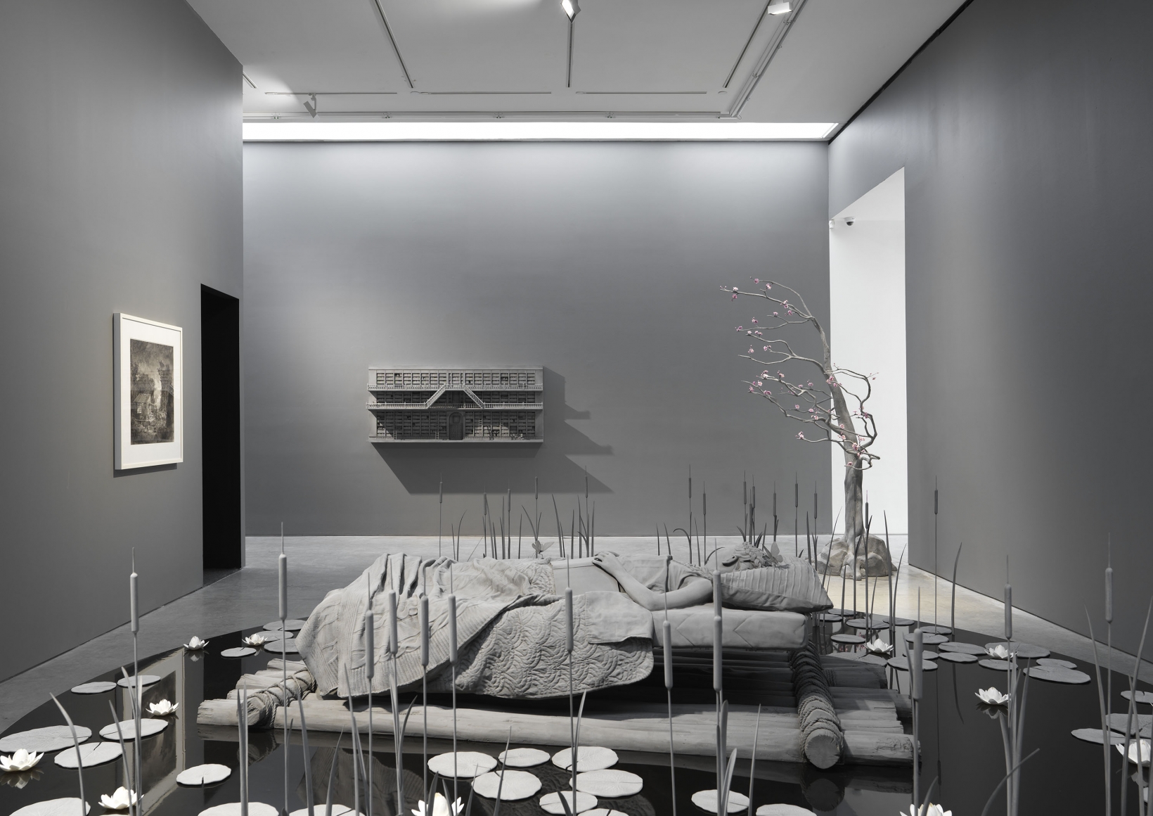Hans Op de Beeck (Installation View), Boesky East, 2019