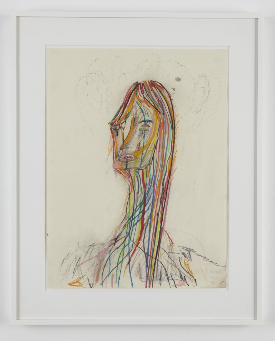 Untitled, 2009, Colored pencil and ink on paper