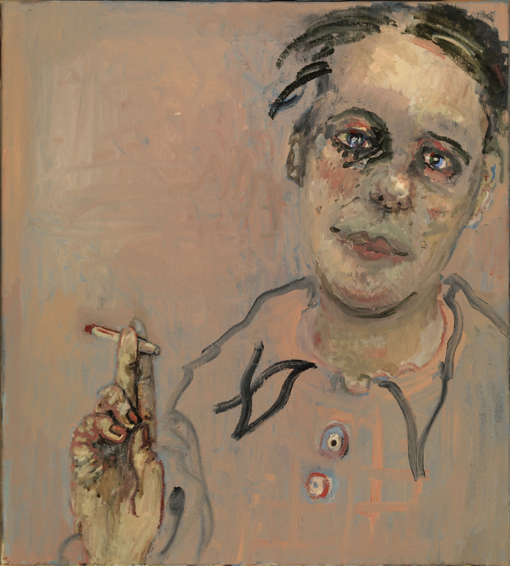The confidante, 2019, Oil on linen