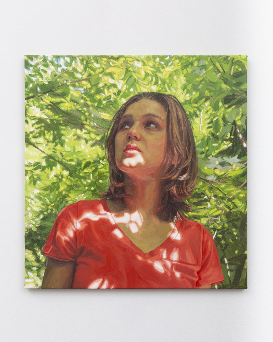 Laura Sanders, By Herself, Cliffside Dr., 2019, Oil on canvas