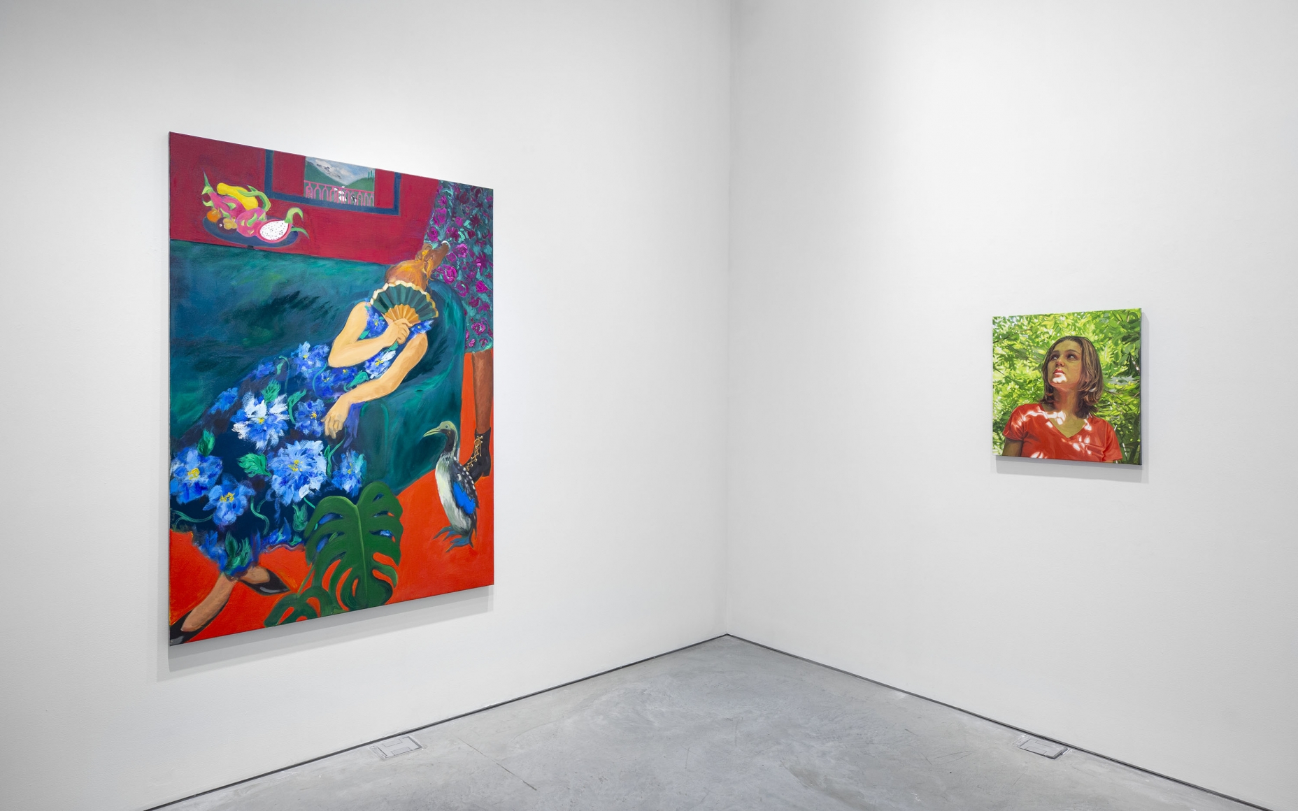 Xenia: Crossroads in Portrait Painting (Installation View), Marianne Boesky Gallery, 2020