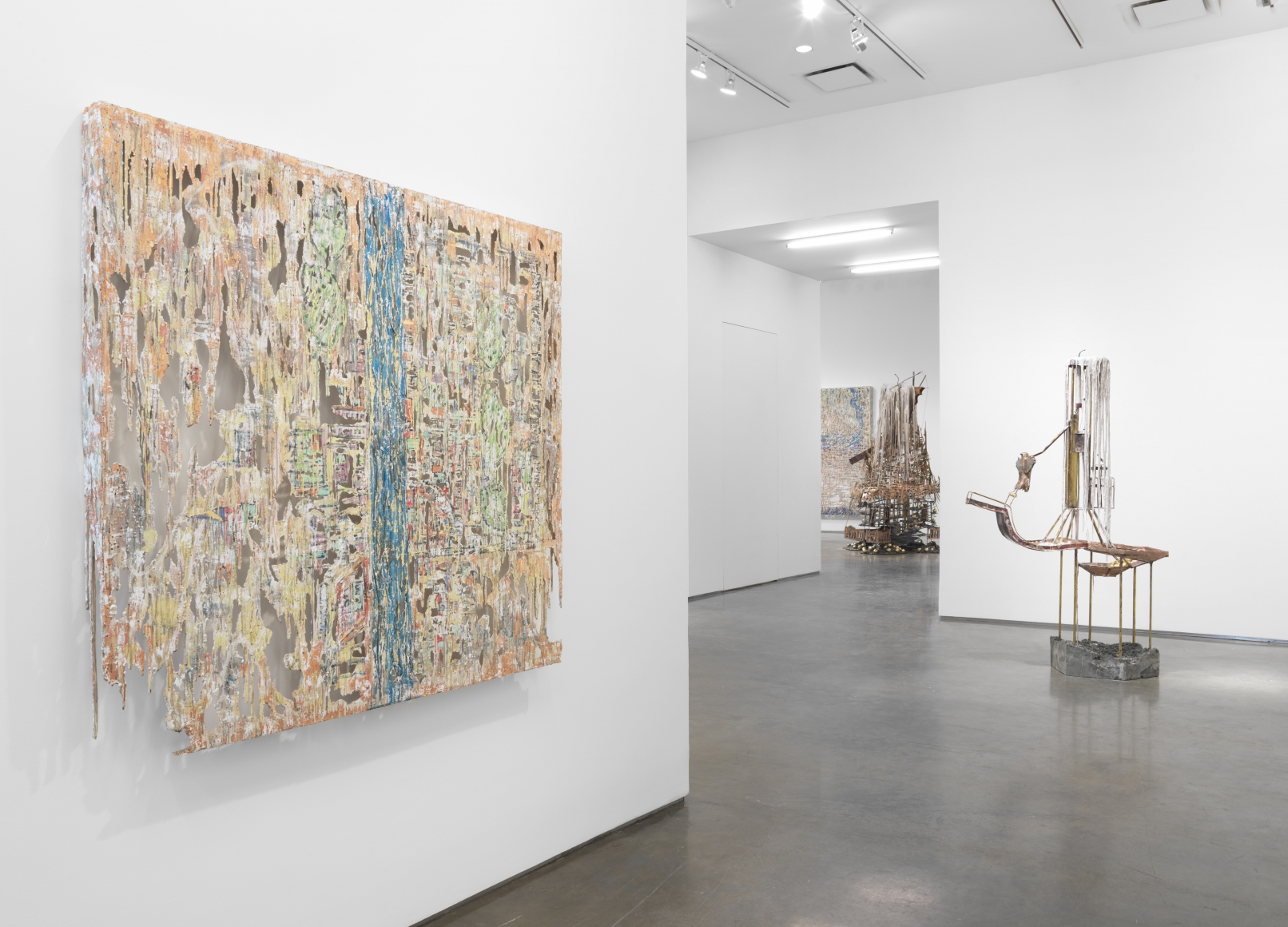 FALCON'S FORTRESS (Installation View), Boesky Gallery, 2017