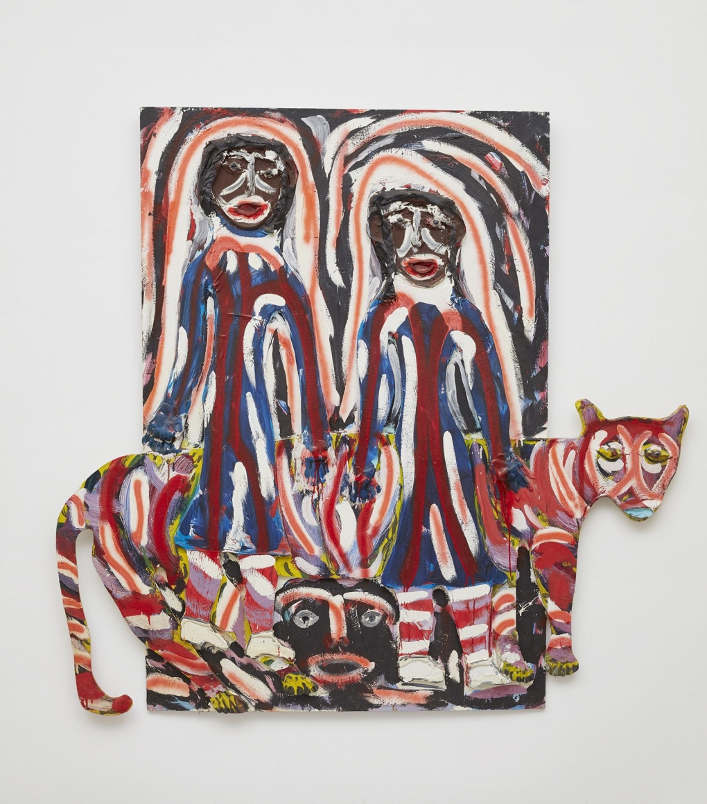 Thornton Dial, Slavery to Freedom: People Coming Out, 1989-90
