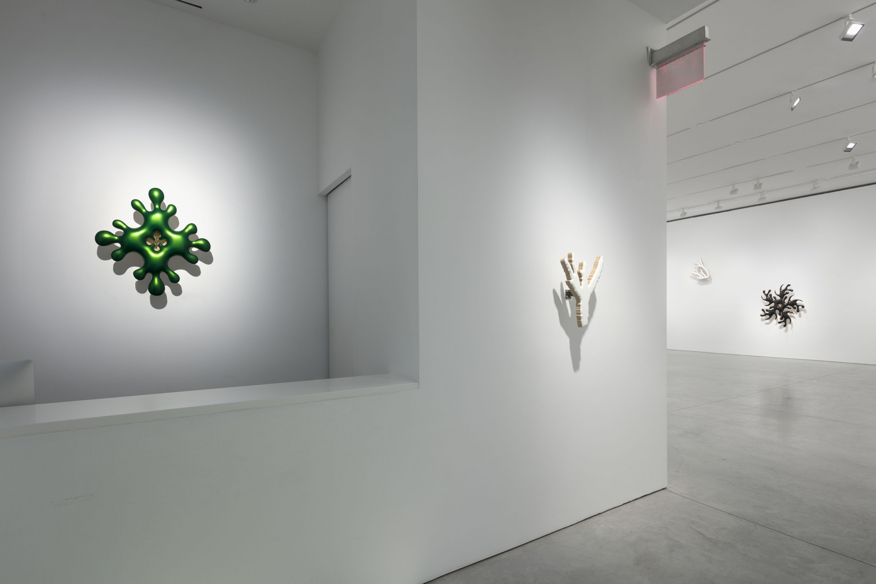 ILL (nature paintings) (Installation View), Marianne Boesky Gallery, 2019