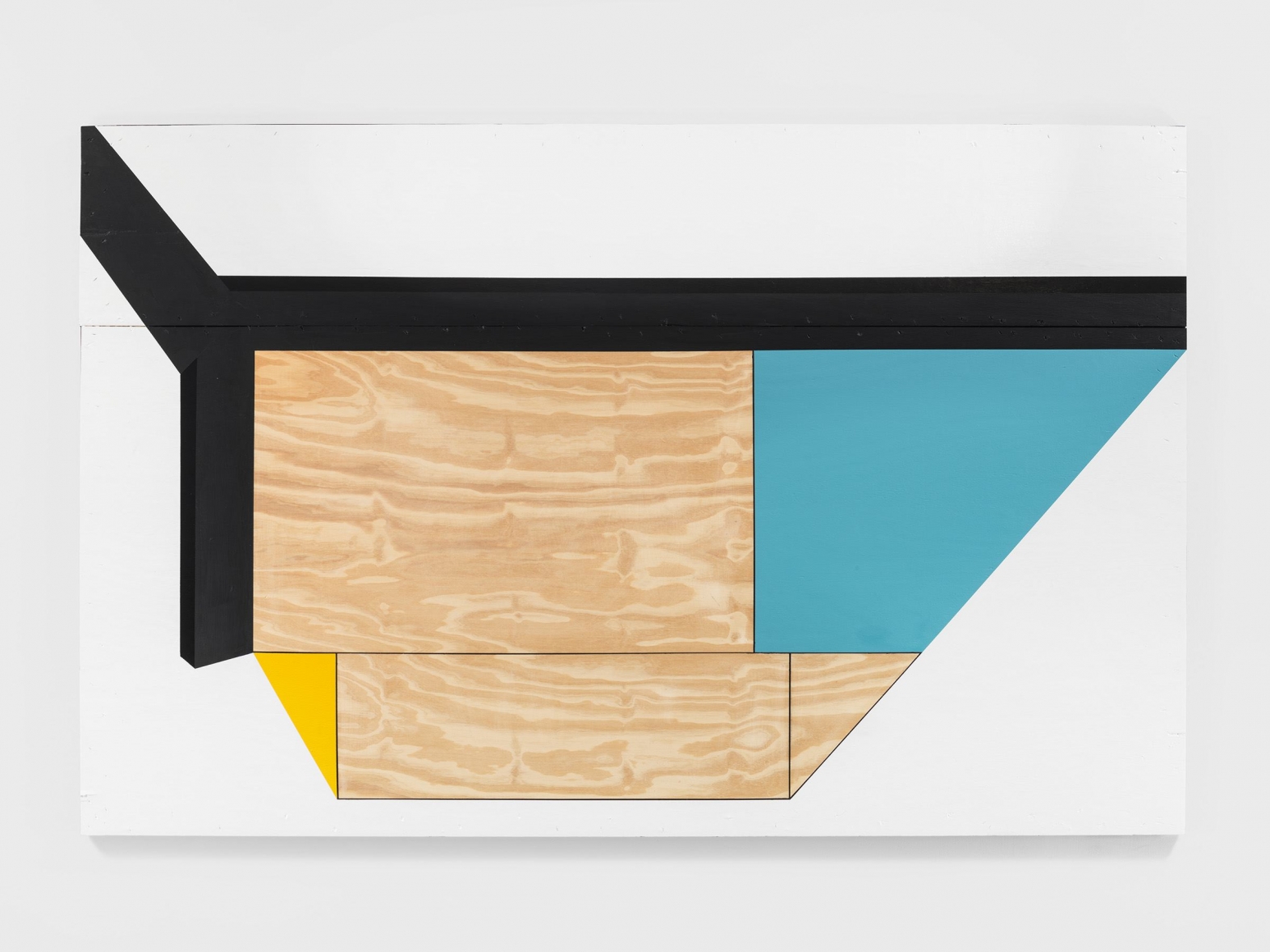 Colour & Form IX, 2016, Paint on wood