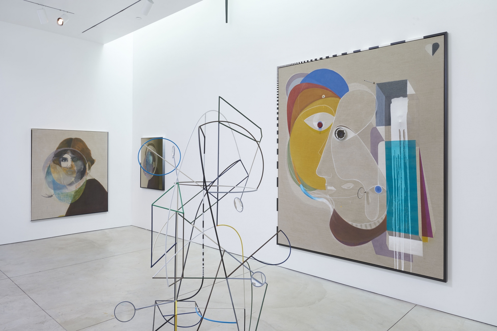 3 (Installation View), Boesky West, 2018–2019
