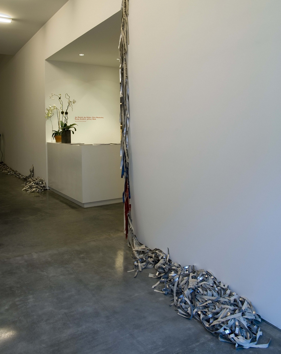 Joe Deutch, Jay Heikes, Chris Moukarbel, Kianja Strobert, Jeffrey Wells Group Show (Installation View) , Marianne Boesky Gallery, 2006