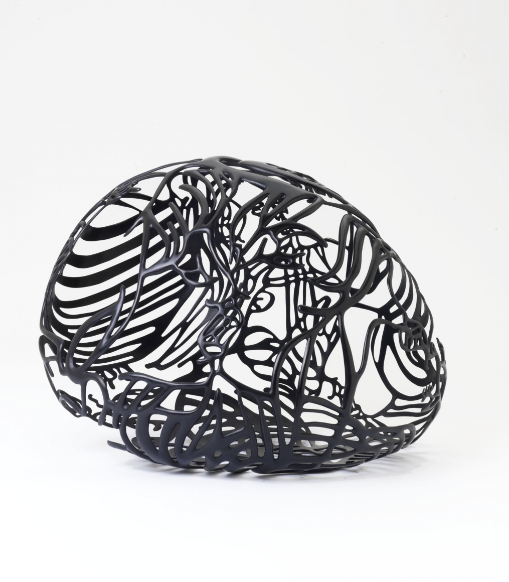 Baisers #2, 2011-12, Bronze with black patina