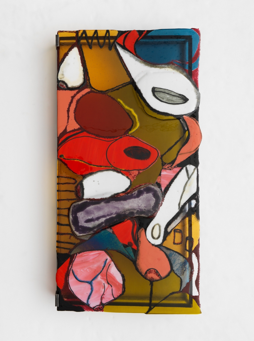Totems, 2017, Fused glass