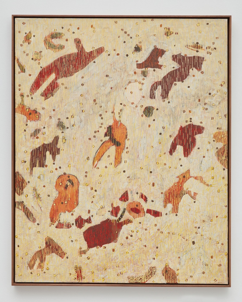 Lee Mullican, Orbit, 1957