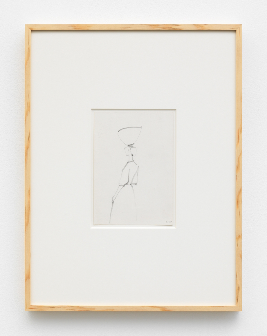 Woman with basket, 1965