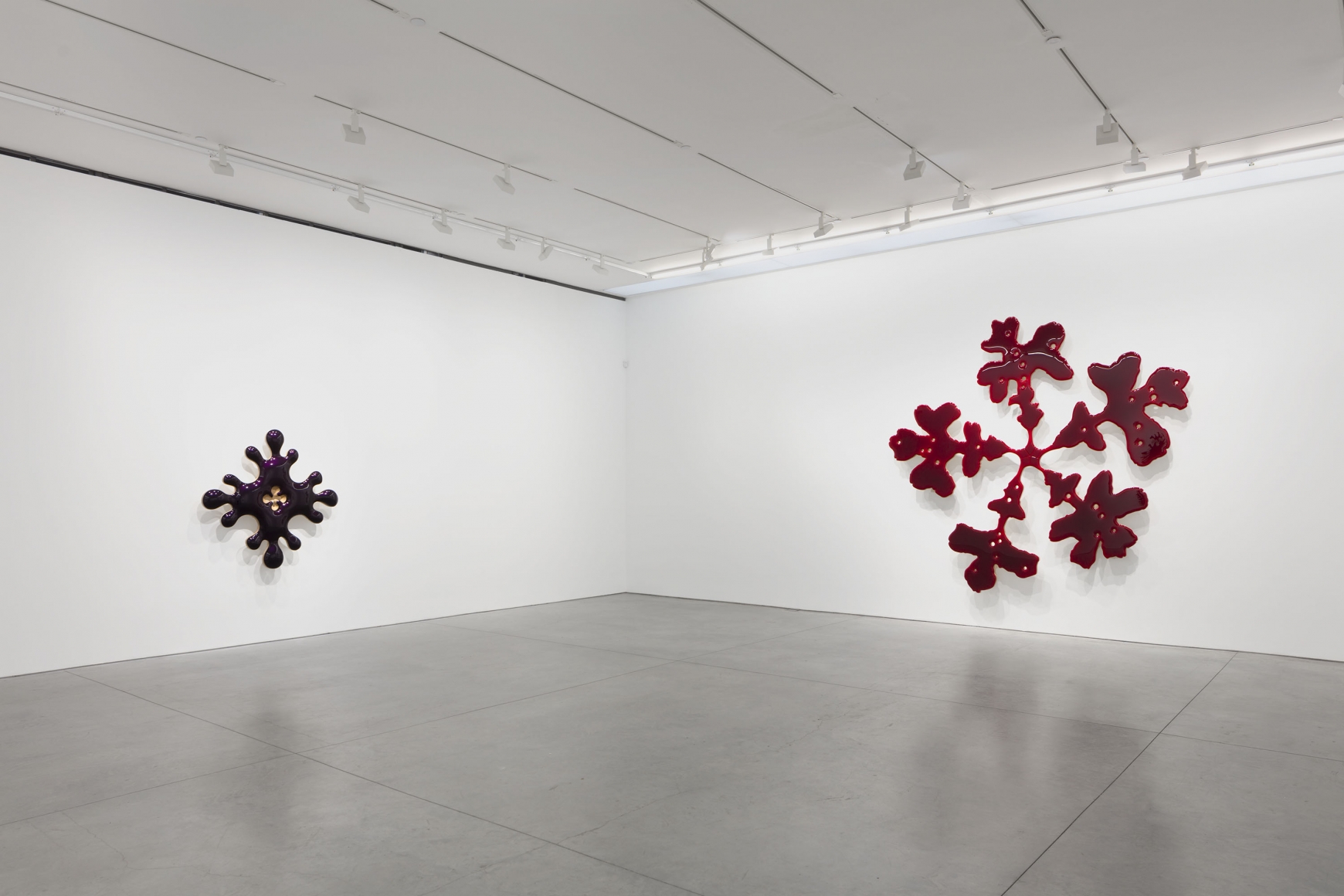 ILL (nature paintings) (Installation View), Marianne Boesky Gallery, 2019