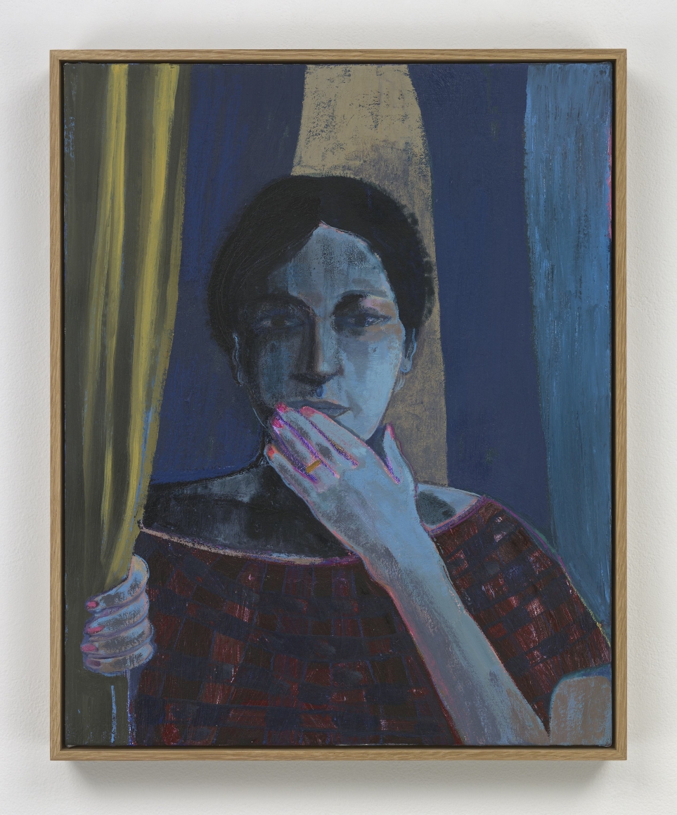 Egress, 2016, Oil paint, oil stick, oil pastel on canvas