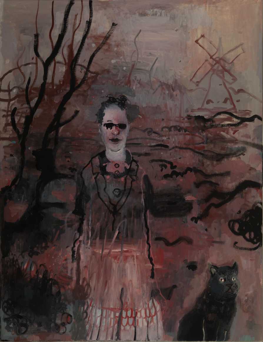 Hannah Van Bart painting