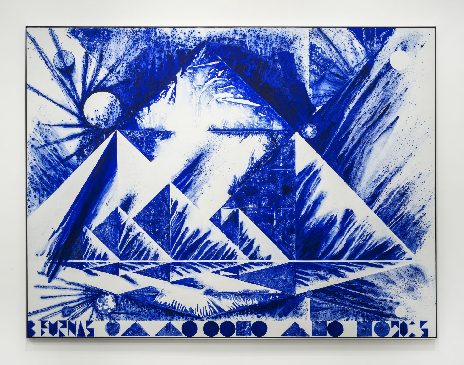 The First Morning (Blue Rooster), 2015, 