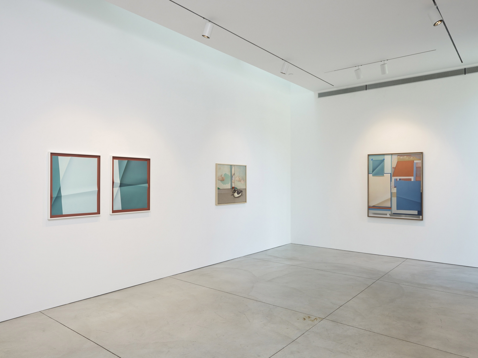 JOHN HOUCK: TENTH MOUNTAIN, (Installation View), Boesky West, 2017