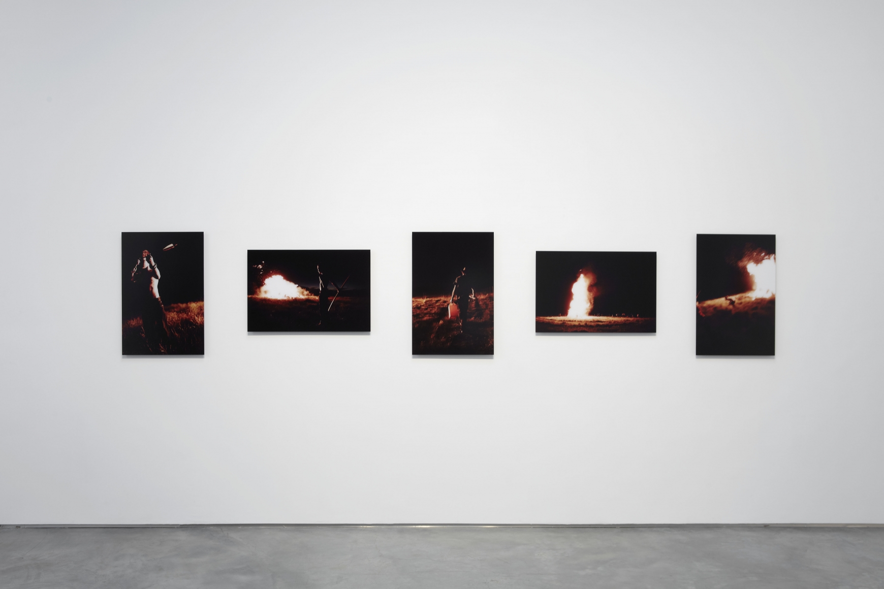 I Bleed Black (Installation View), Marianne Boesky Gallery, 2011