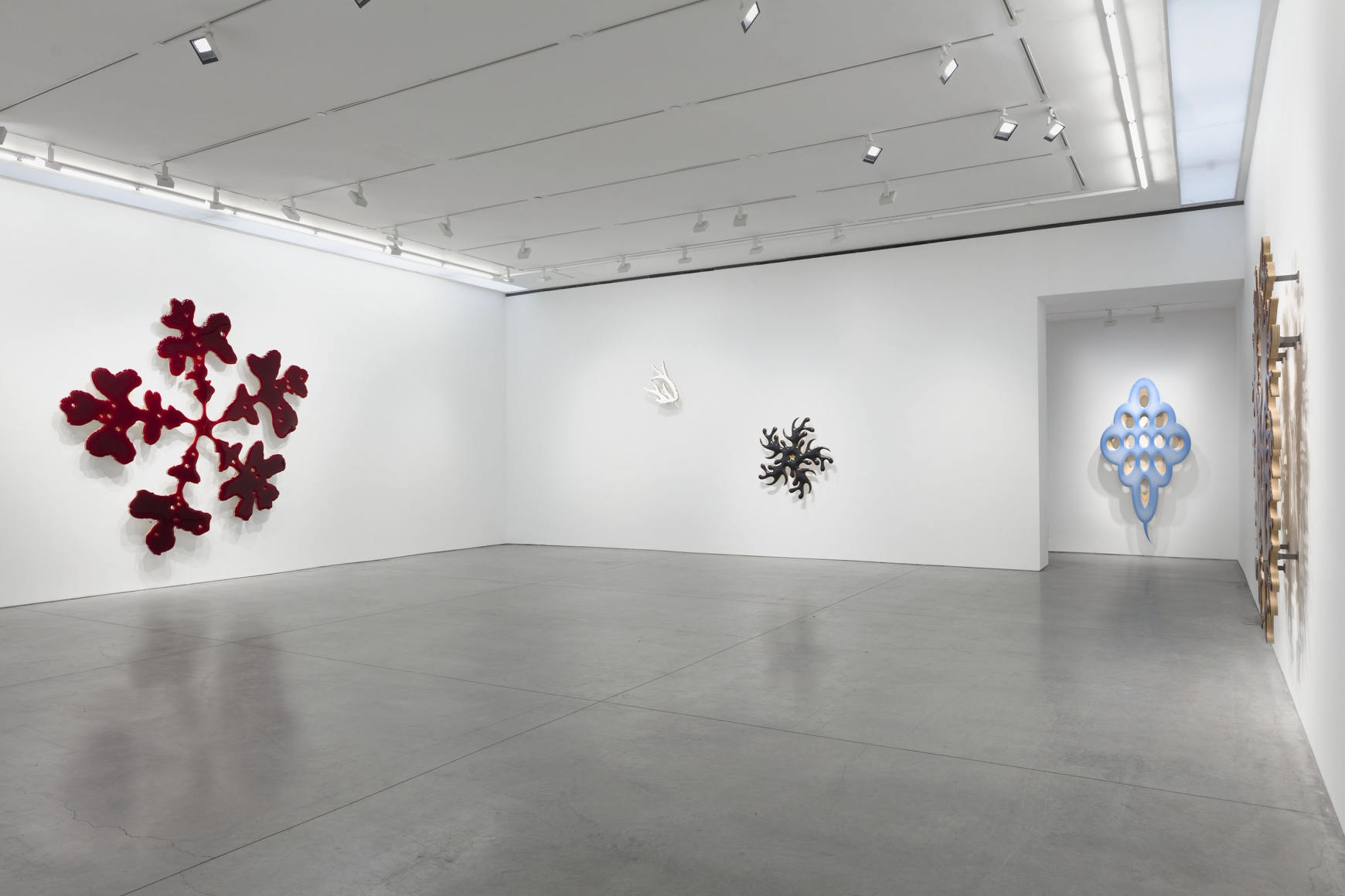 ILL (nature paintings) (Installation View), Marianne Boesky Gallery, 2019