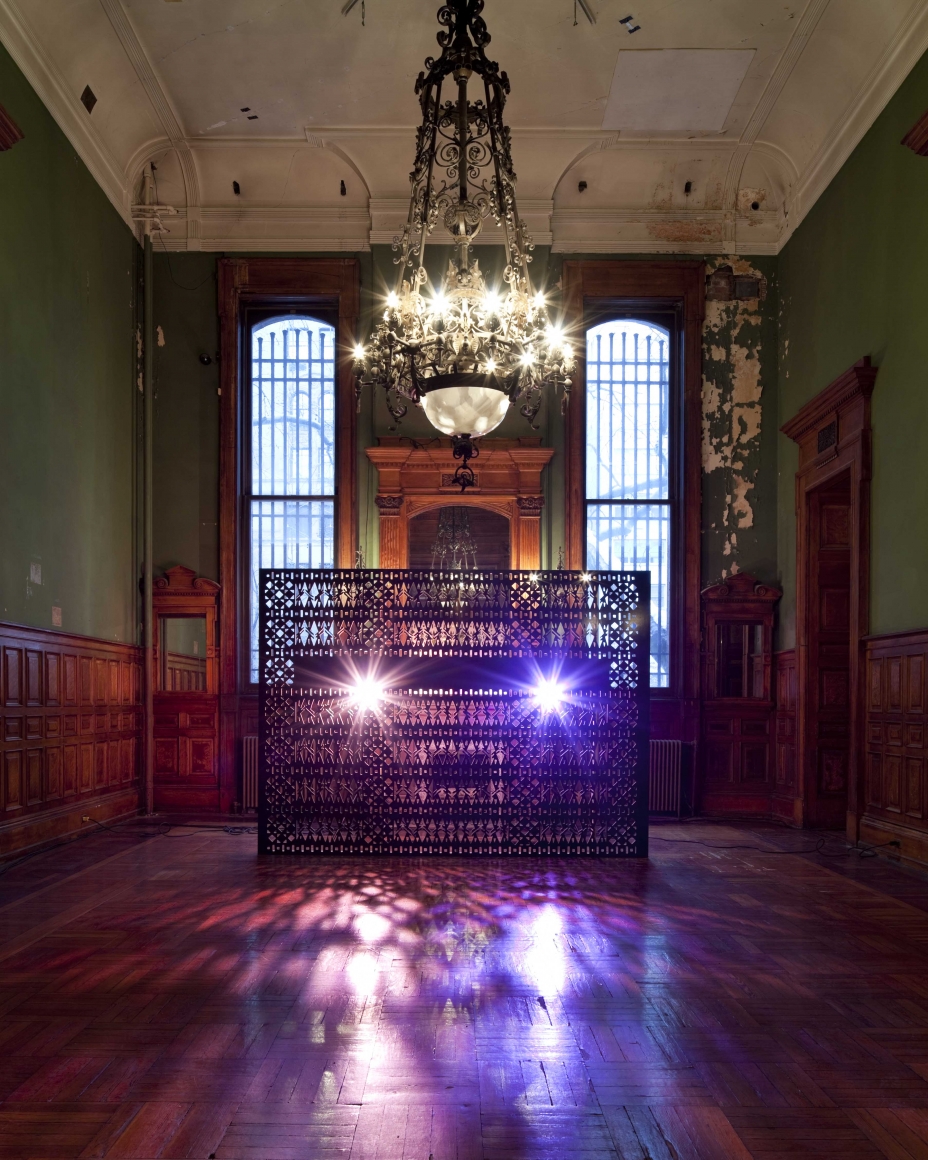 a video installation for art production fund in the park avenue armory by sue de beer