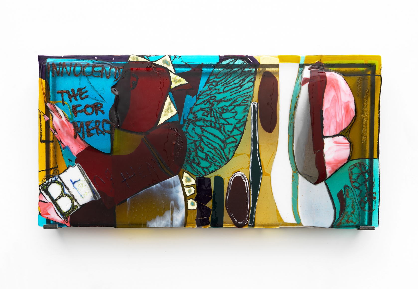 Brother Angel, 2017, Fused glass