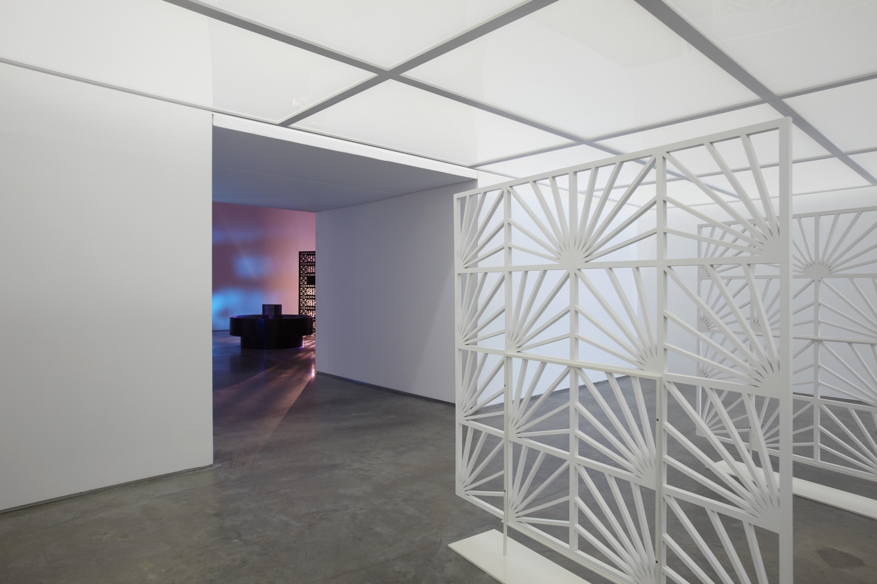 Depiction of a Star Obscured by Another Figure (Installation View), Marianne Boesky Gallery, 2011