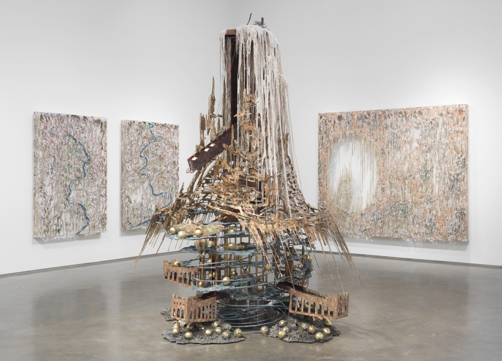 FALCON'S FORTRESS (Installation View), Boesky Gallery, 2017