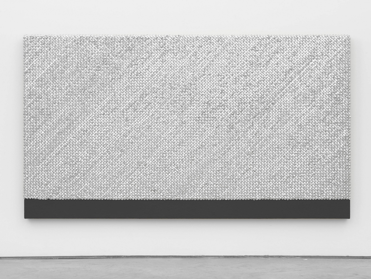 grey rectangle by donald moffett