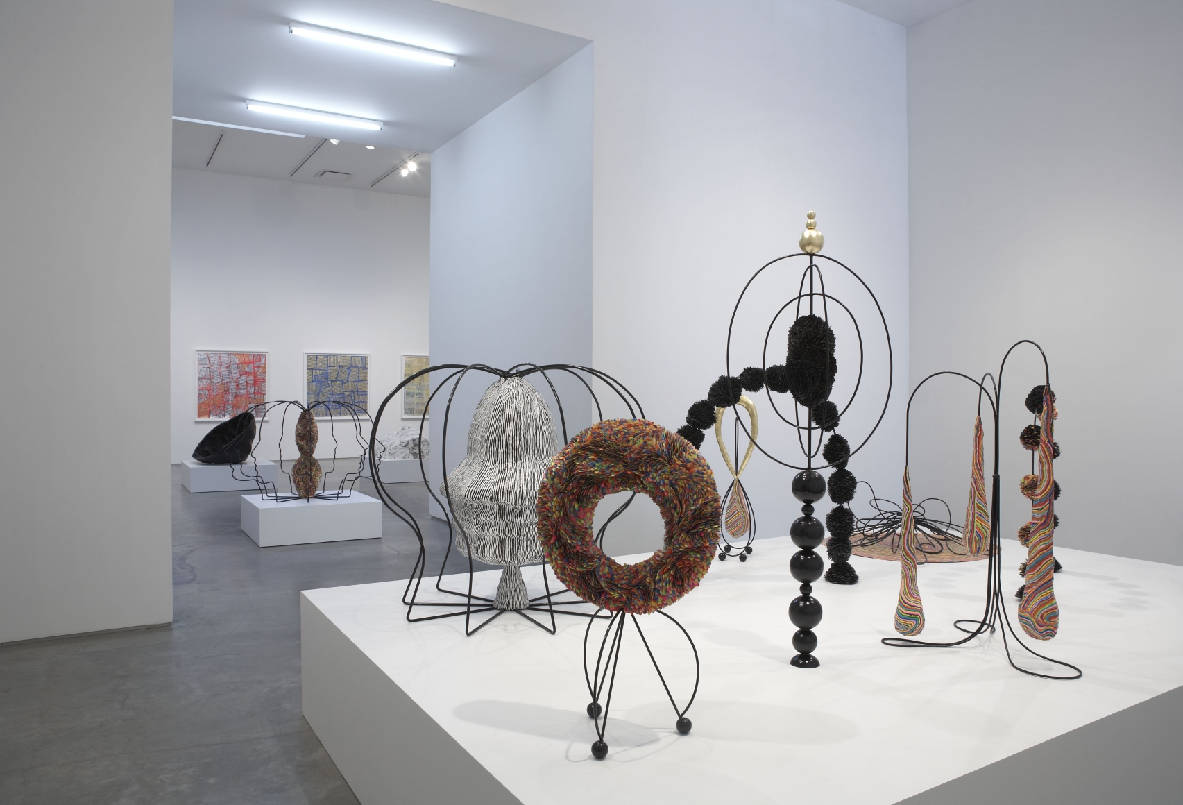 Breaking Open The Head (Installation View), Marianne Boesky Gallery, 2011