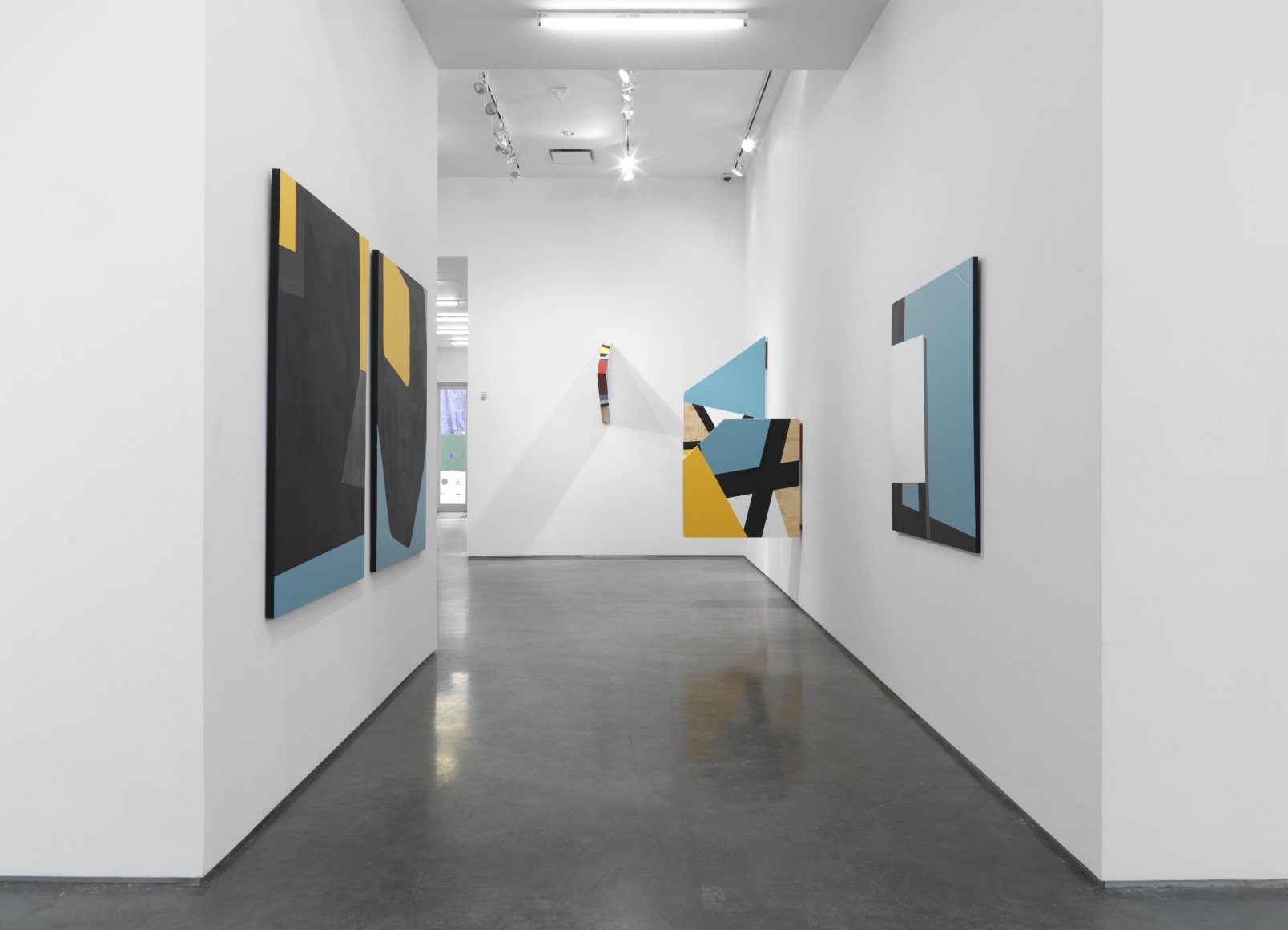 Colour & Form in BLACK (Installation View), Marianne Boesky Gallery, 2016