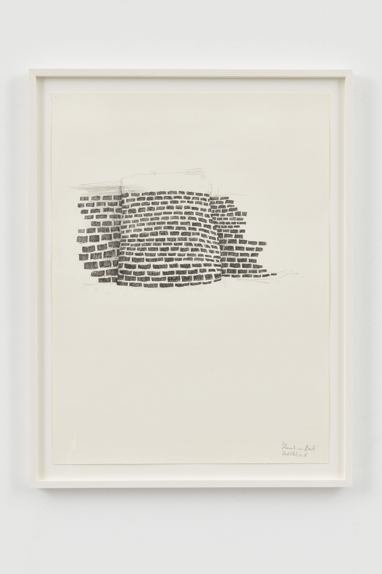 Untitled, 2016 Graphite on paper