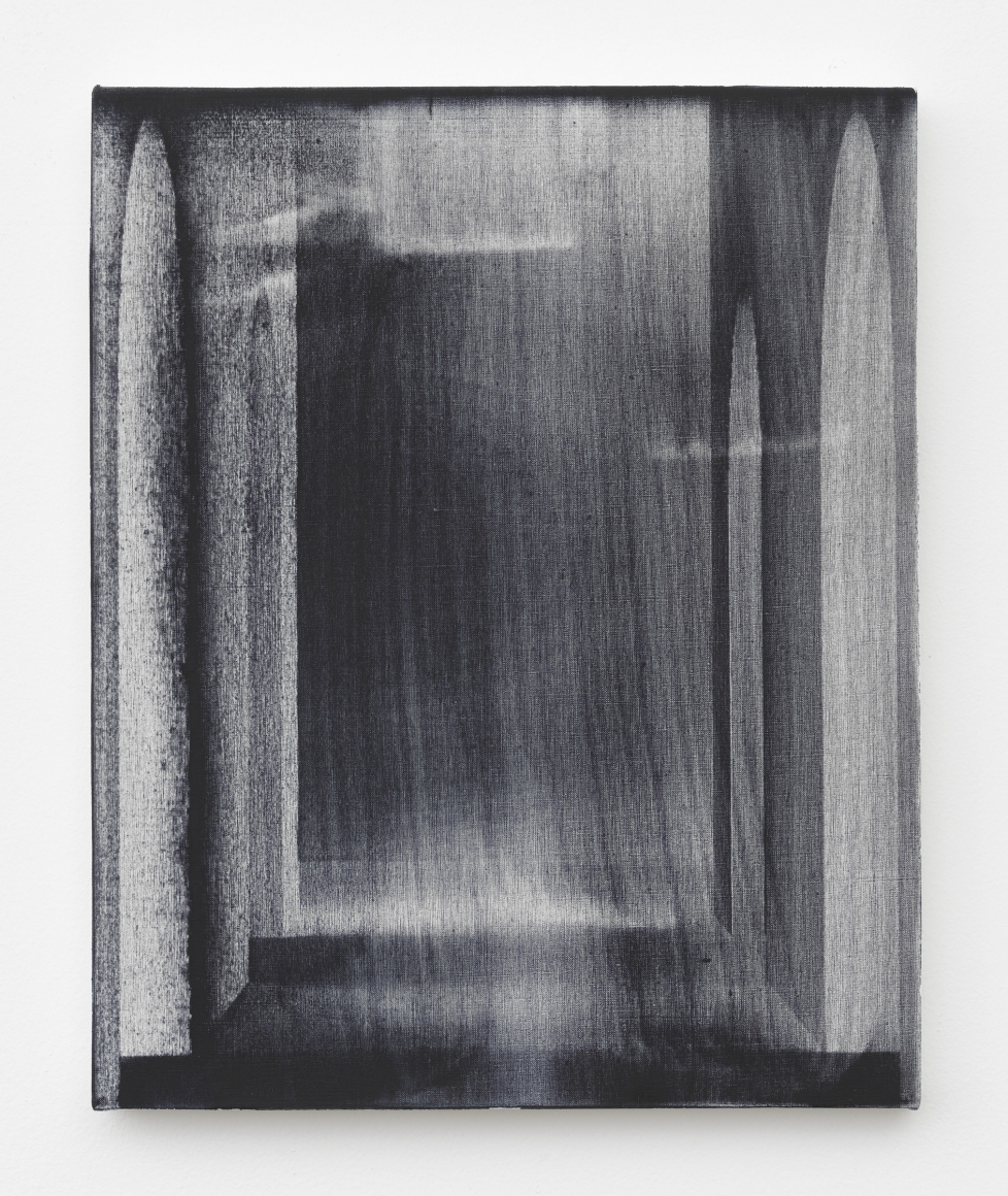 Untitled, 2017, Singed oil on linen
