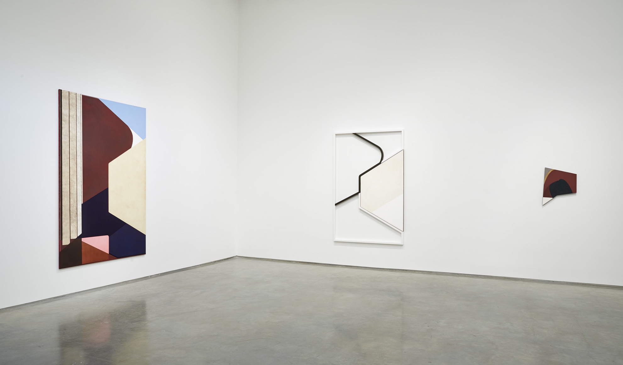 Untitled / Head (Installation View), Marianne Boesky Gallery, 2015