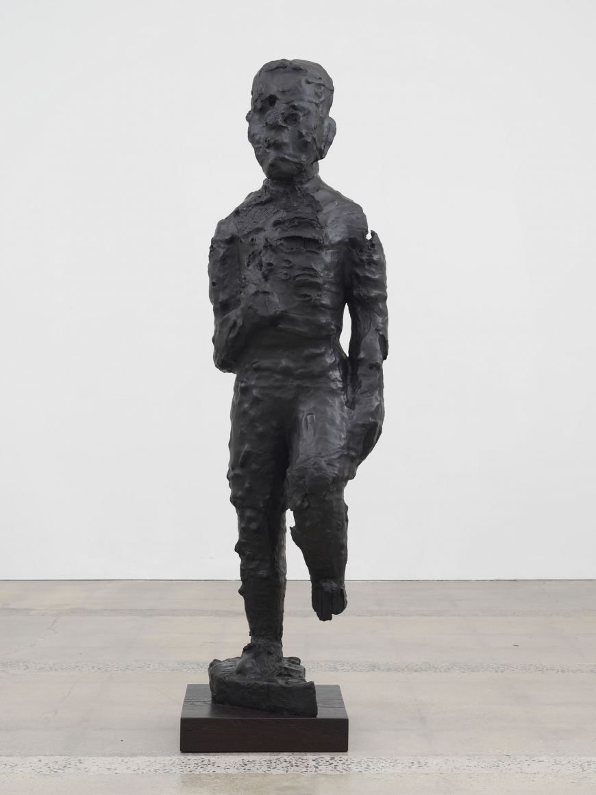 BAM sculpture protesting police violence by the artist Sanford Biggers