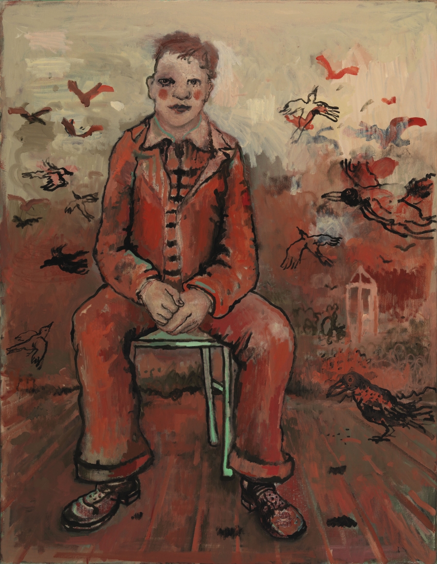 Hannah van Bart painting of a boy