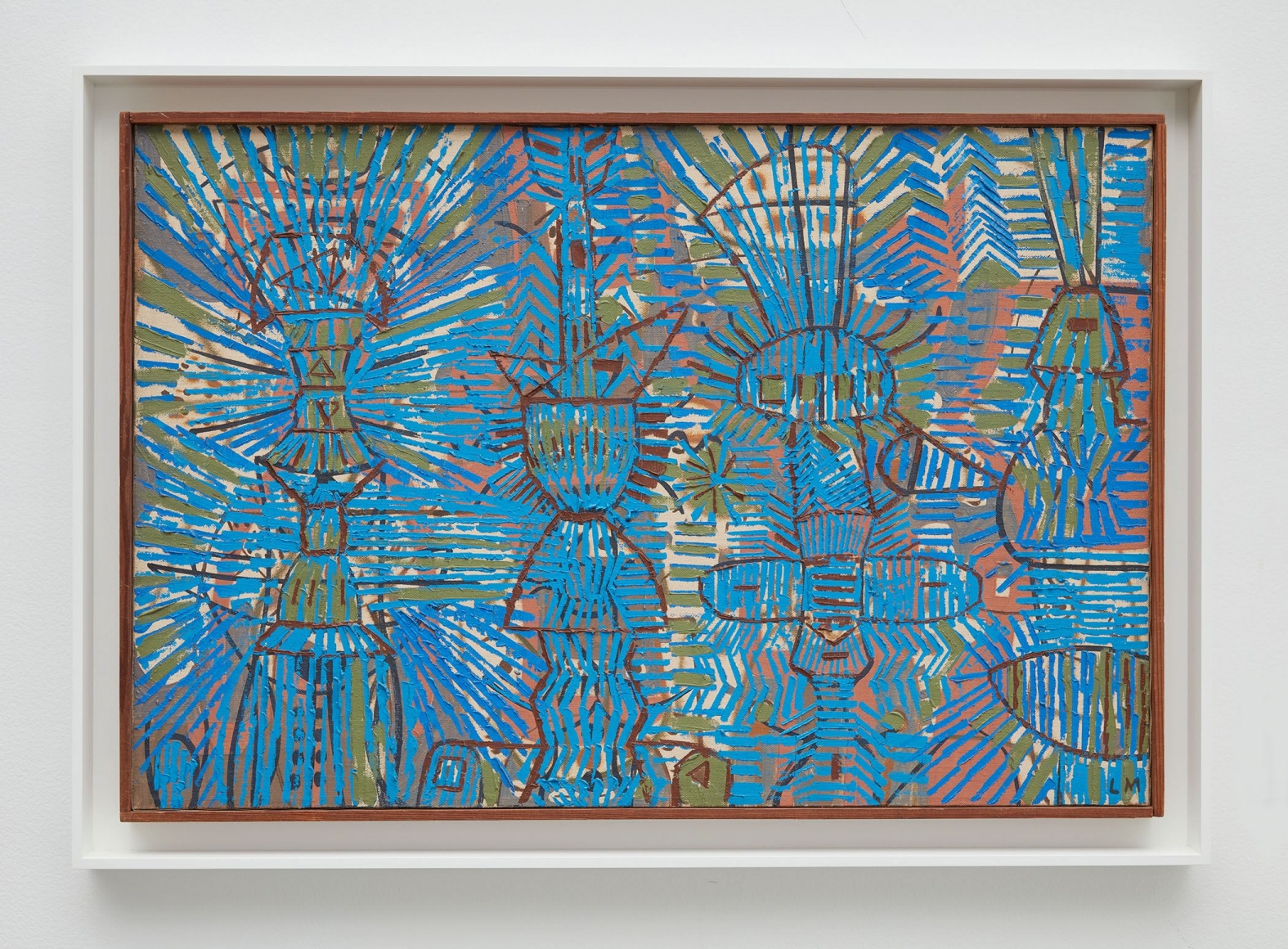 Lee Mullican, Katchinas, 1948