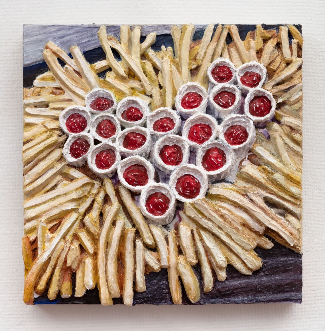 Who Loves French Fries, 2019, Acrylic on canvas